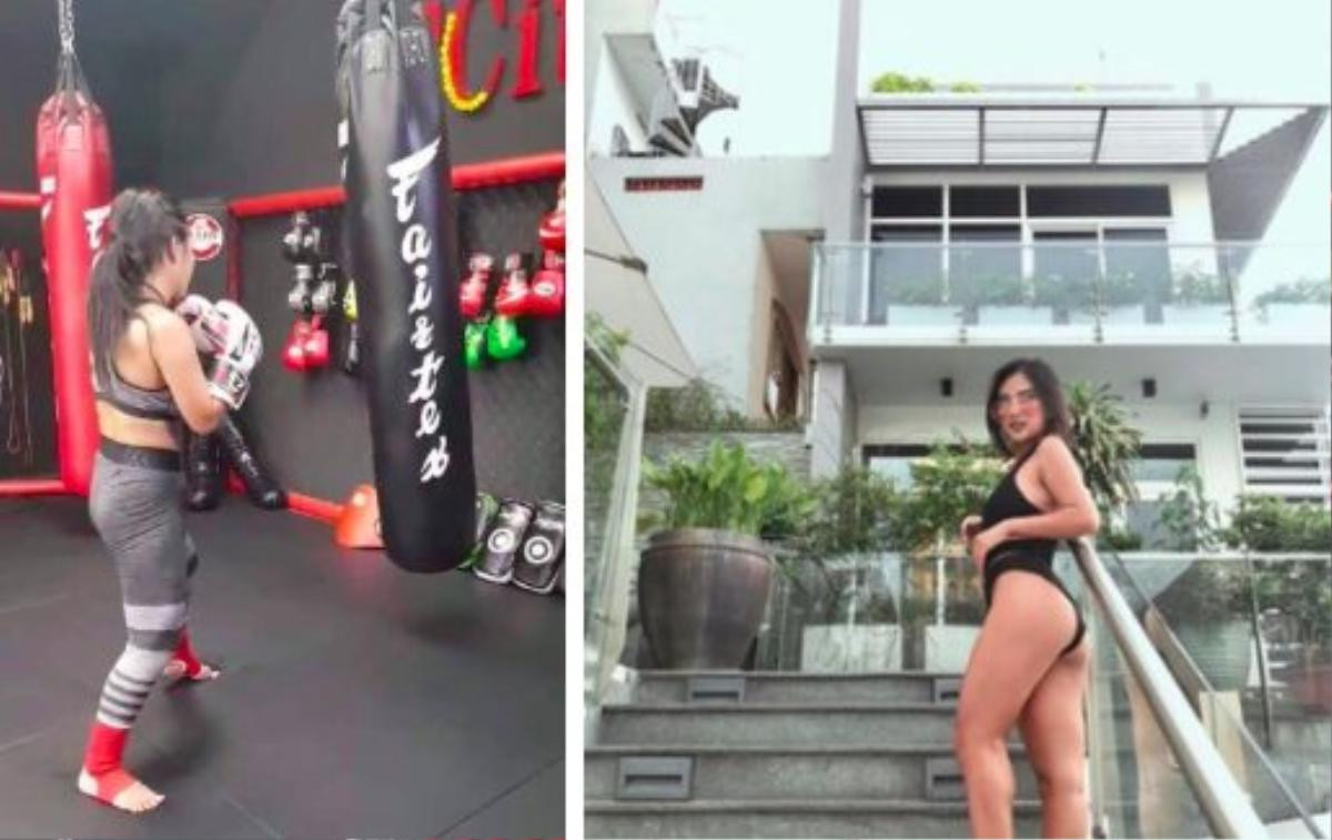 Hotgirl tập gym chuyên khoe body bốc lửa trên Instagram, ai dè ngoài đời mỡ núng nính Ảnh 3