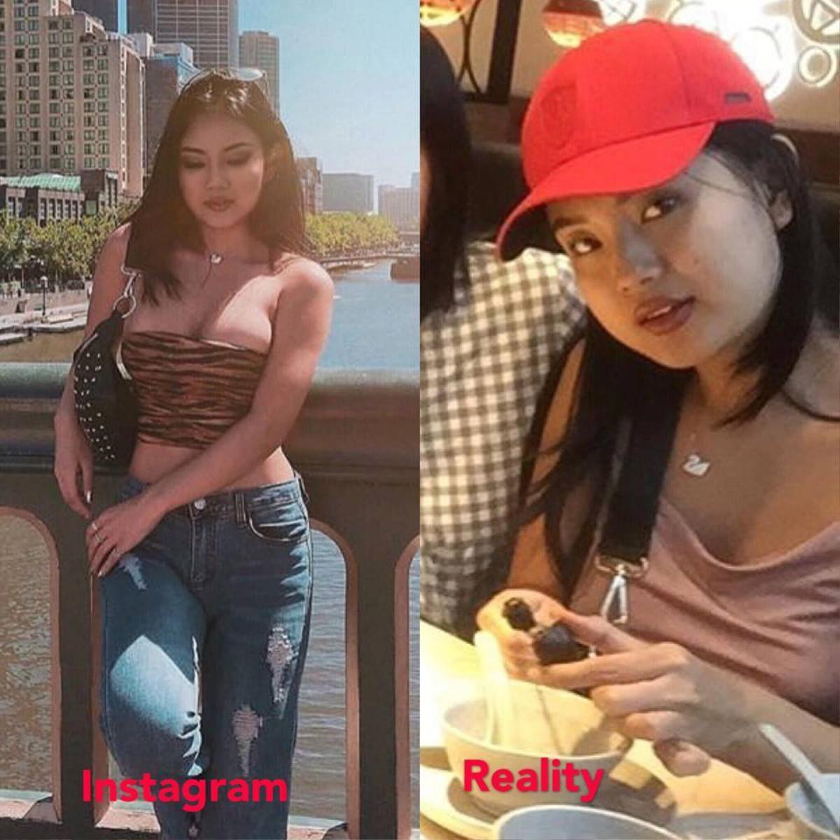 Hotgirl tập gym chuyên khoe body bốc lửa trên Instagram, ai dè ngoài đời mỡ núng nính Ảnh 8