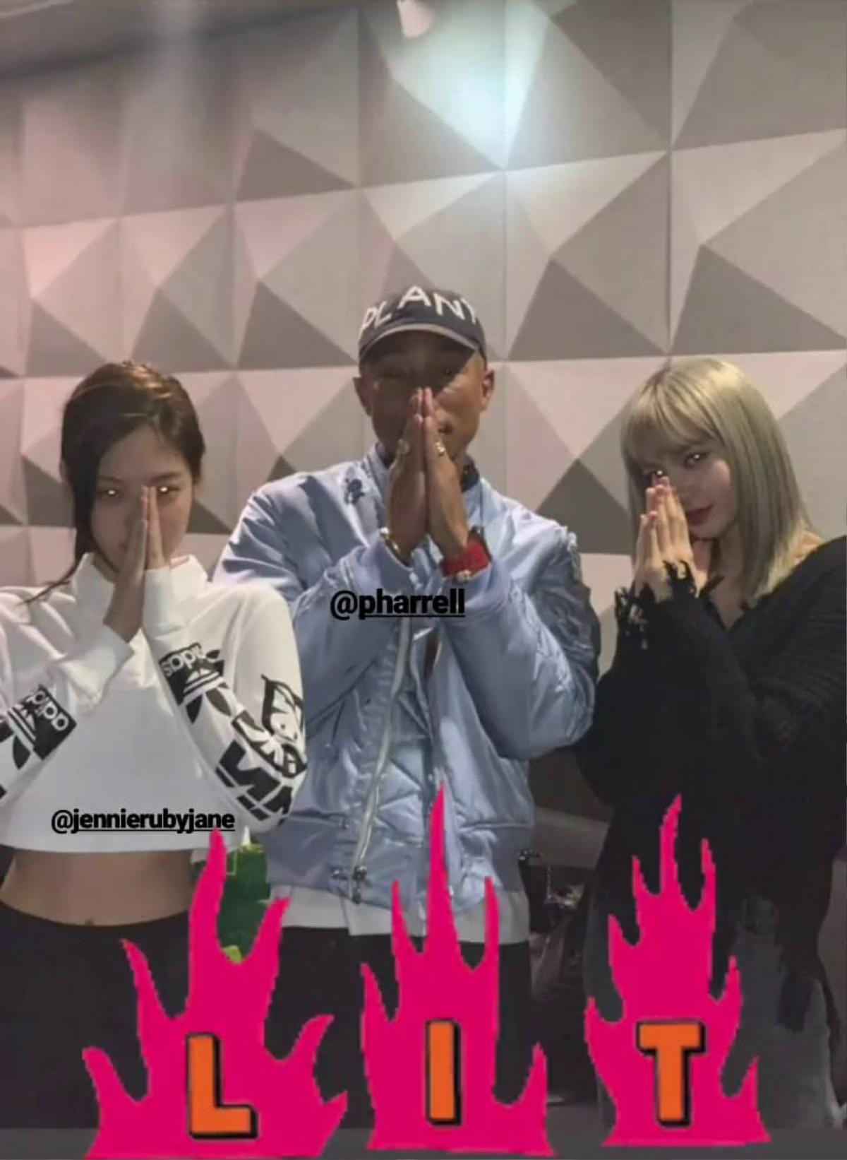 Sau DJ Snake, đích thân Pharrell Williams sẽ 'bắt tay' với BlackPink cho một 'siêu phẩm' kế tiếp? Ảnh 1