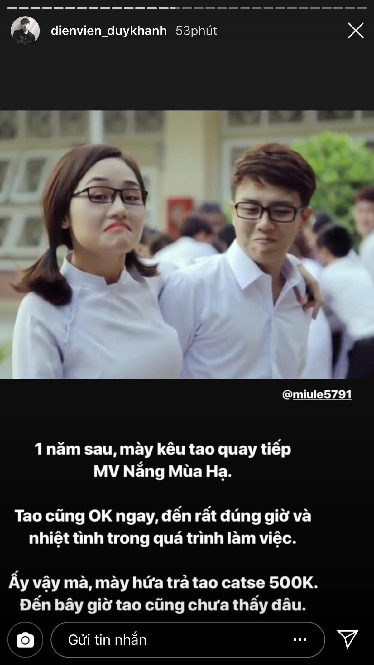 Kỷ niệm ngọt ngào 6 năm bằng story instagram, Duy Khánh và Miu Lê phá bỏ định kiến 'showbiz không có tình bạn' Ảnh 8