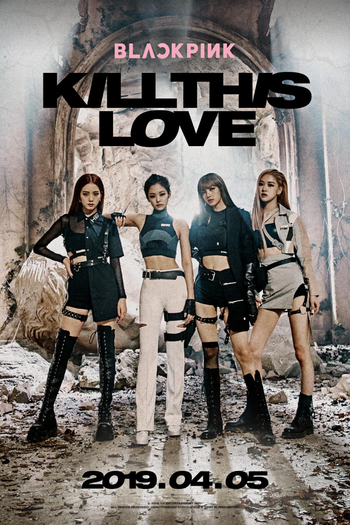 BlackPink với poster nhóm đầu tiên: sự bùng nổ mạnh mẽ từ các 'nữ chiến binh' siêu cấp quyến rũ Ảnh 1