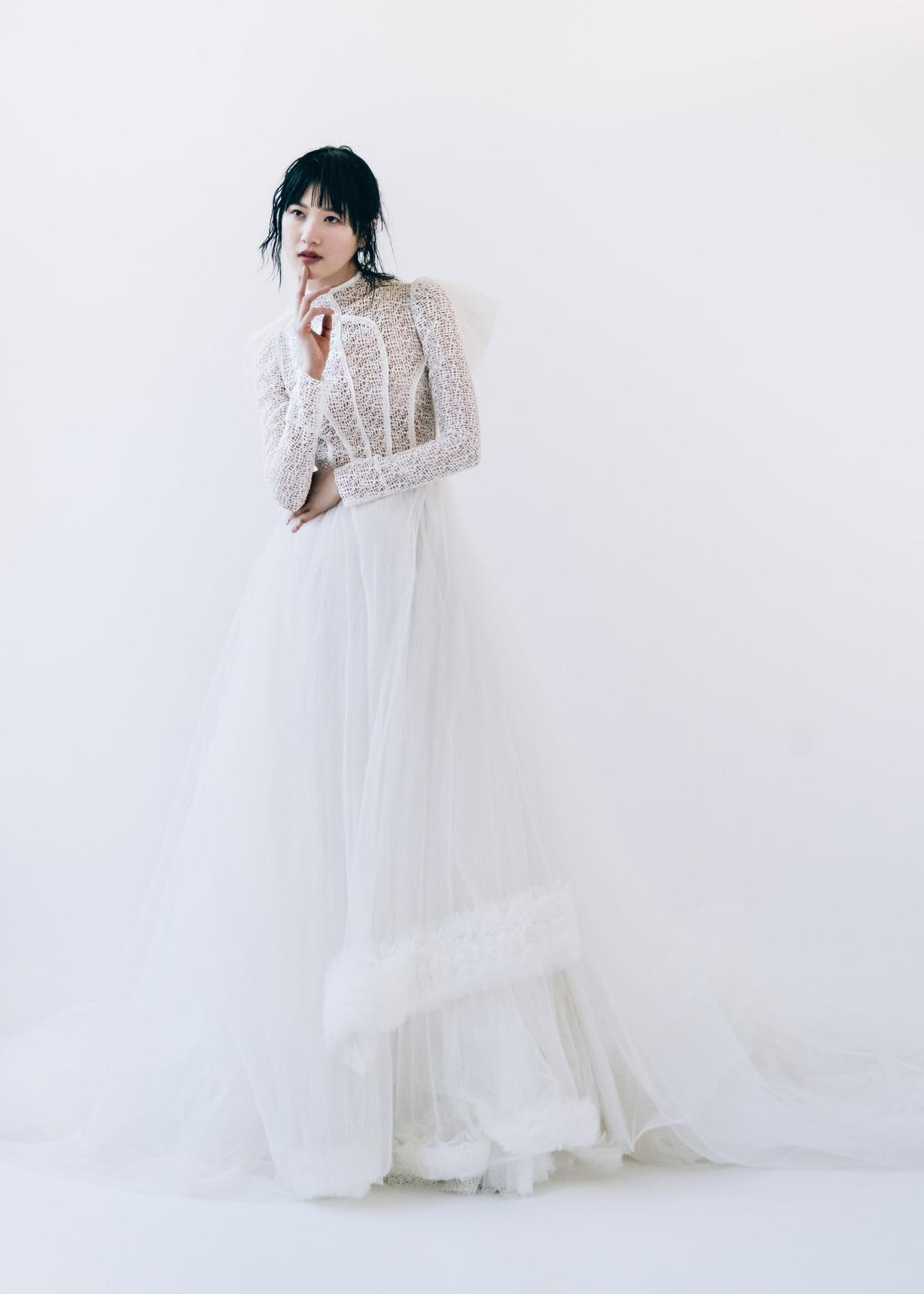 Sau New York Fashion Week, Phương My tiếp tục đem váy cưới 'càn quét' New York Fashion Week Bridal 2019 Ảnh 6