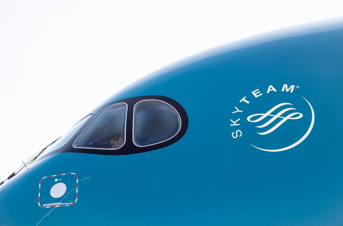 Cận cảnh siêu tàu bay Airbus A350-900 mới nhất của Vietnam Airlines Ảnh 7