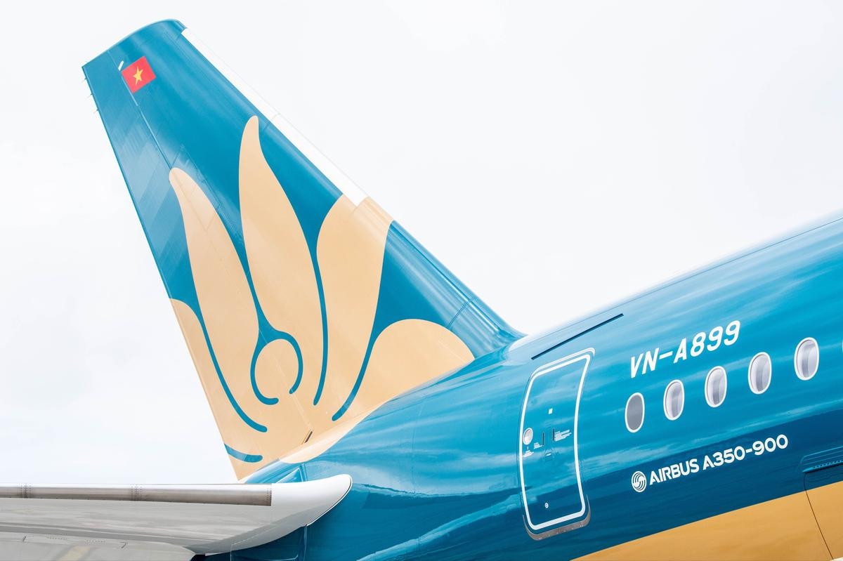 Cận cảnh siêu tàu bay Airbus A350-900 mới nhất của Vietnam Airlines Ảnh 9