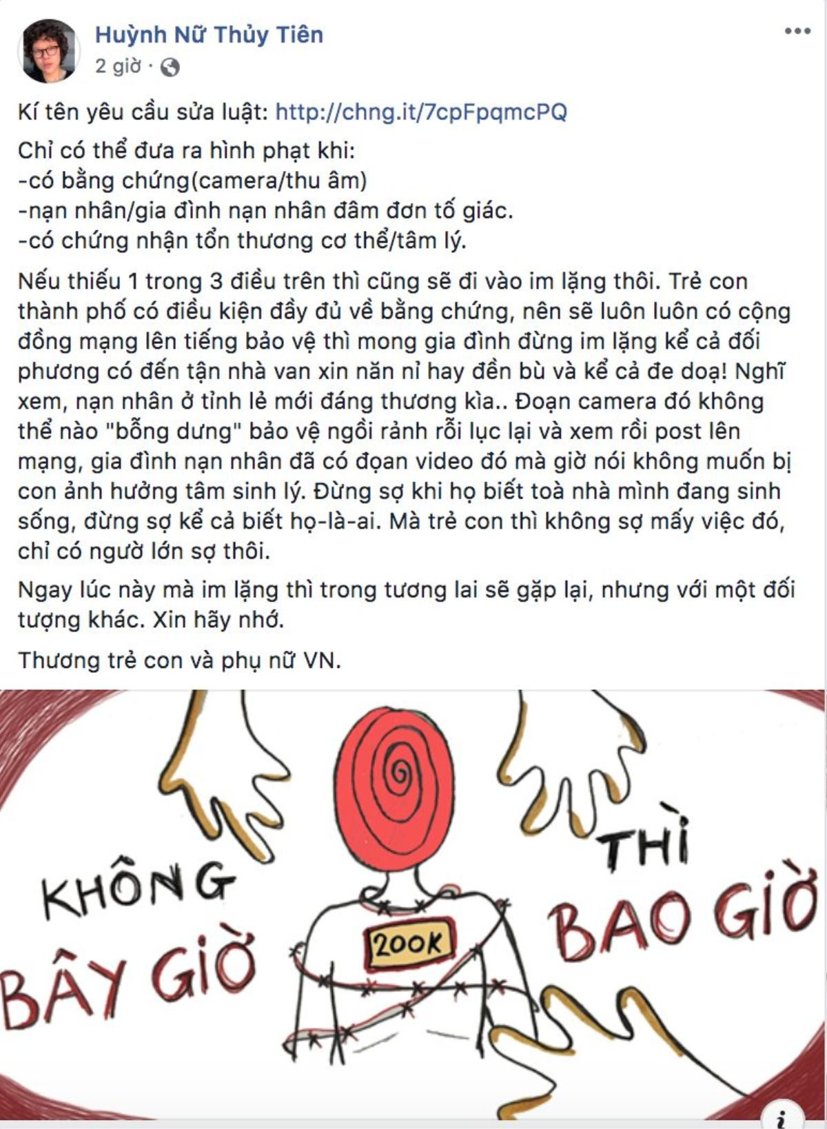 Loạt sao Việt phẫn nộ trước hành vi dâm ô bé gái của người đàn ông trong thang máy Ảnh 8