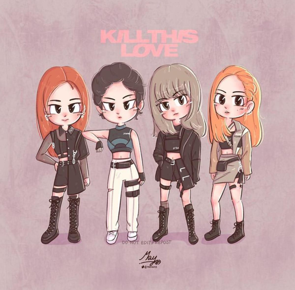 Nhìn loạt fanart đỉnh cao MV Kill This Love: Fan BlackPink tài năng giống như idol họ vậy! Ảnh 6