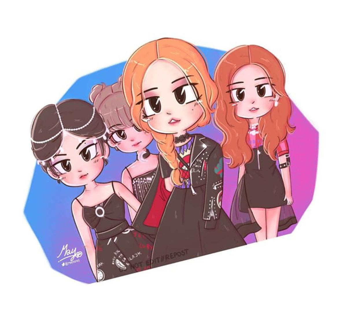 Nhìn loạt fanart đỉnh cao MV Kill This Love: Fan BlackPink tài năng giống như idol họ vậy! Ảnh 12