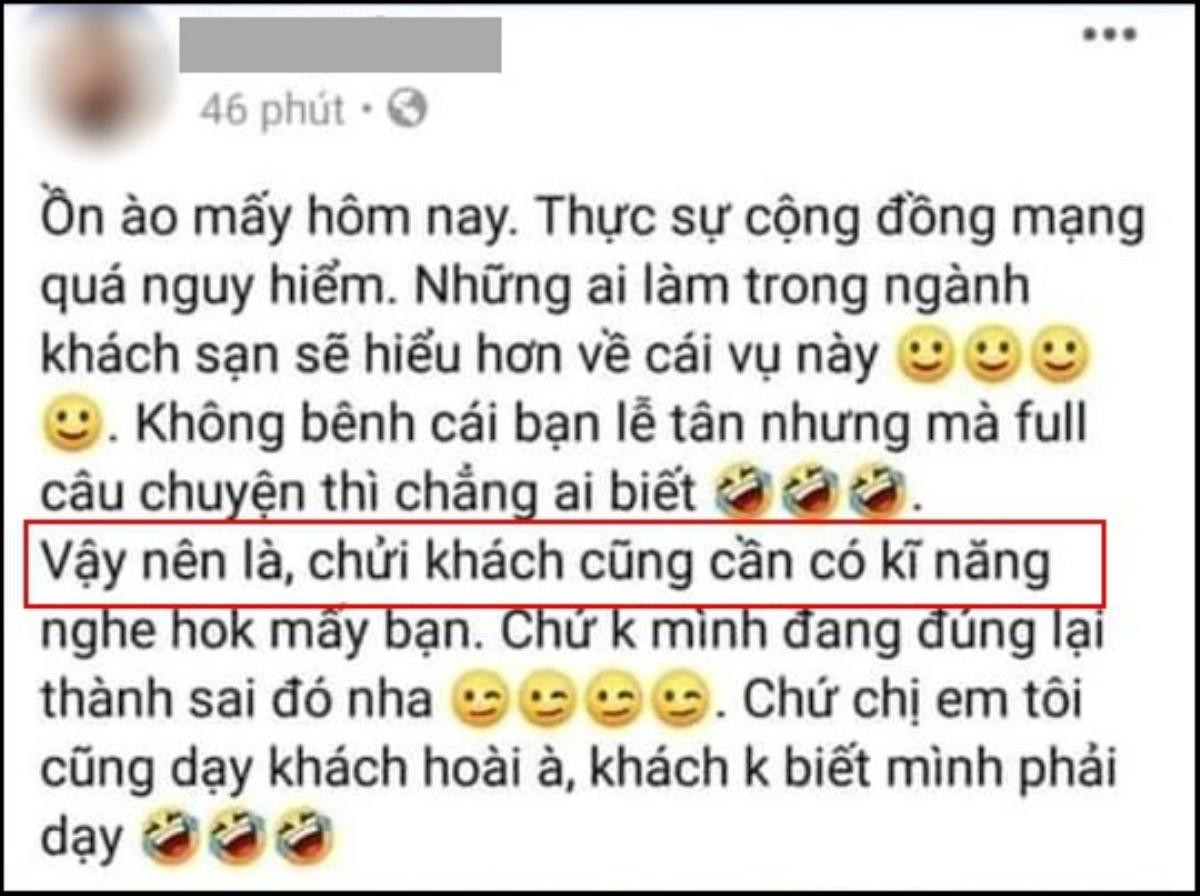 Gay gắt ‘muốn đấm vào mặt Khoa Pug' để bênh đồng nghiệp, nữ nhân viên khiến khách sạn 5 sao ở Hà Nội bị report 1 sao ngay lập tức Ảnh 2