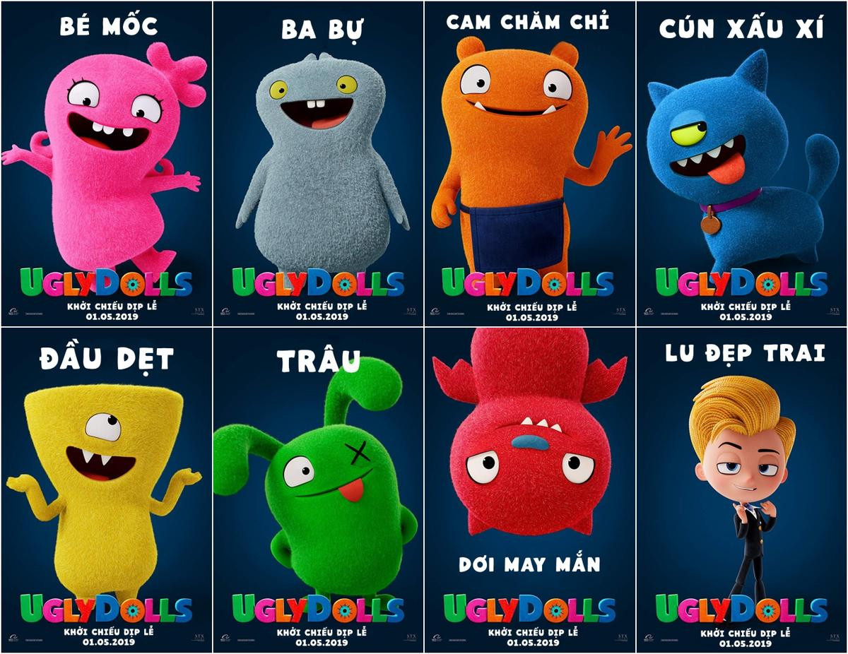 'UglyDolls': Thái Trinh - Ngọc Trai lồng tiếng nhân vật hoạt hình của Kelly Clarkson và Nick Jonas Ảnh 1