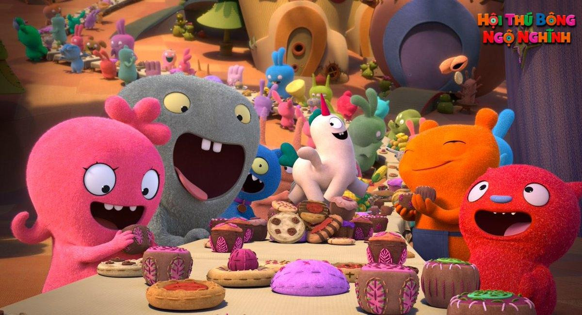 'UglyDolls': Thái Trinh - Ngọc Trai lồng tiếng nhân vật hoạt hình của Kelly Clarkson và Nick Jonas Ảnh 3