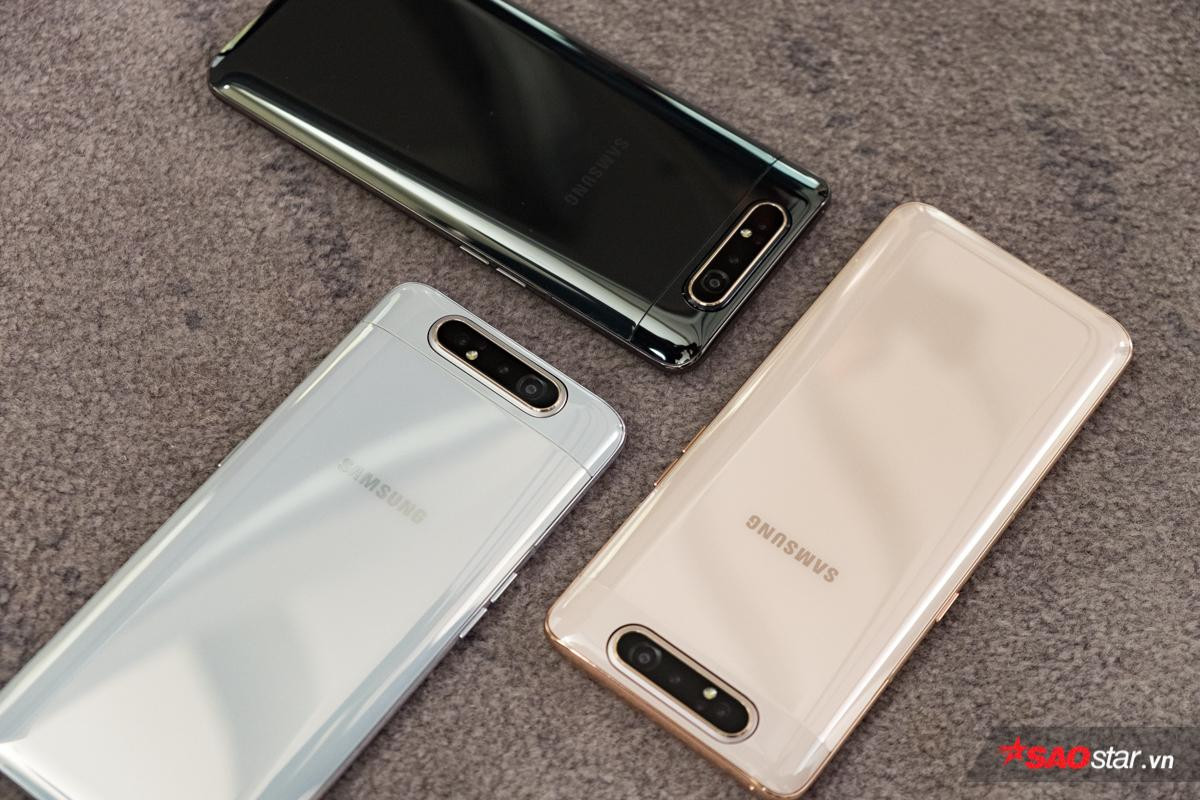 Trên tay nhanh Samsung Galaxy A80: Camera 'xoay lật' 180 độ và màn hình chất chưa từng có! Ảnh 12