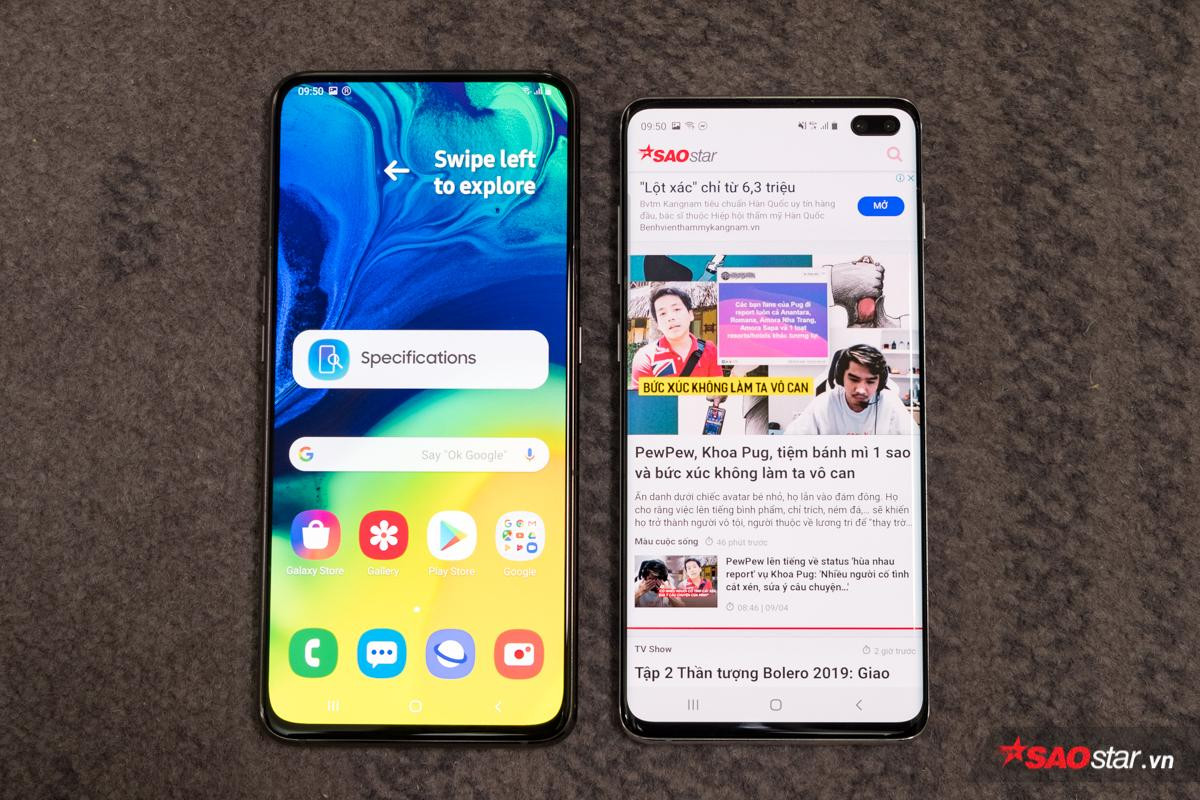 Trên tay nhanh Samsung Galaxy A80: Camera 'xoay lật' 180 độ và màn hình chất chưa từng có! Ảnh 7