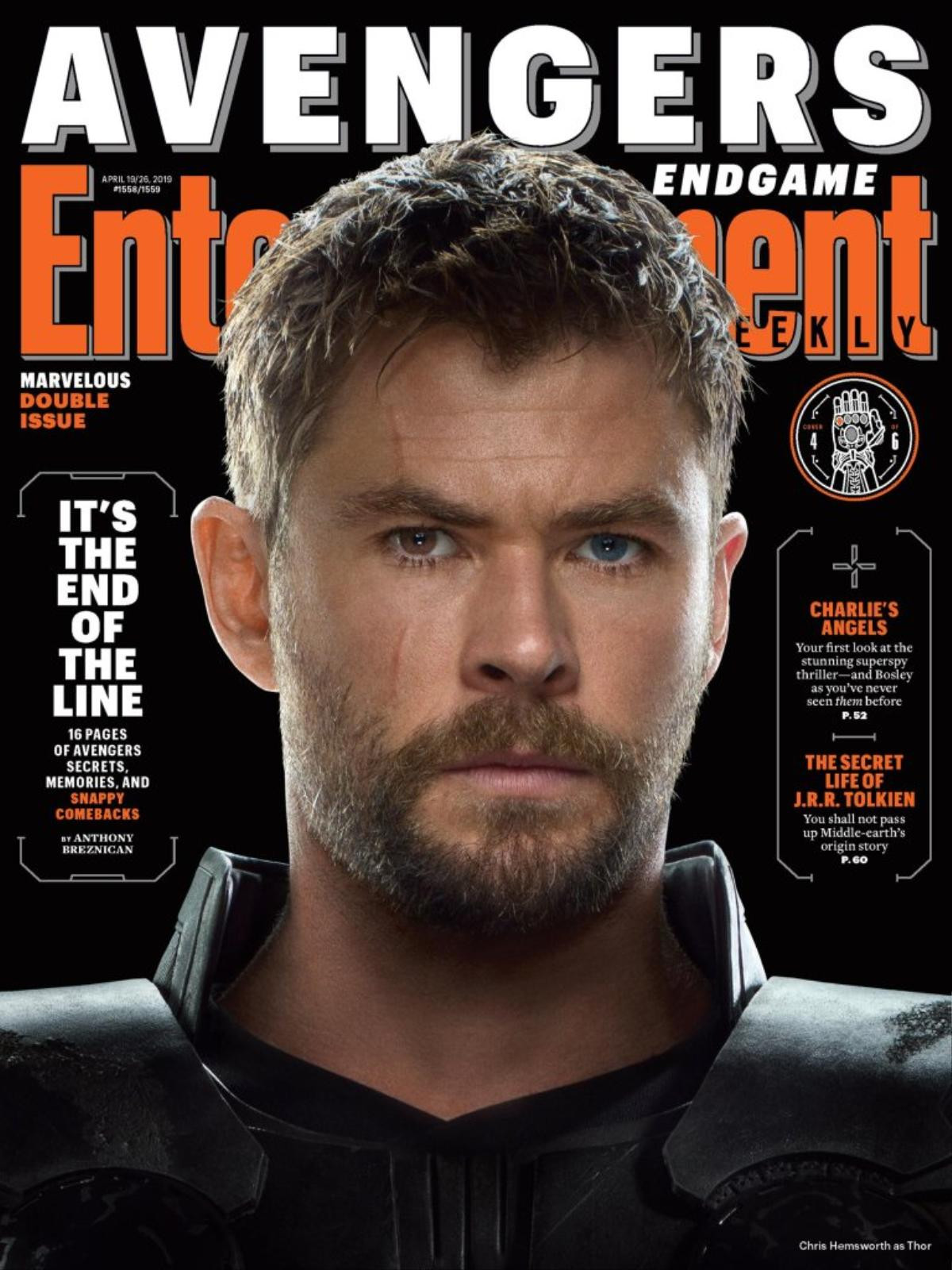 Entertainment Weekly tung 6 ảnh bìa tạp chí cho 'Avengers: Endgame', fan soi ra điềm báo cái chết của Captain America Ảnh 3