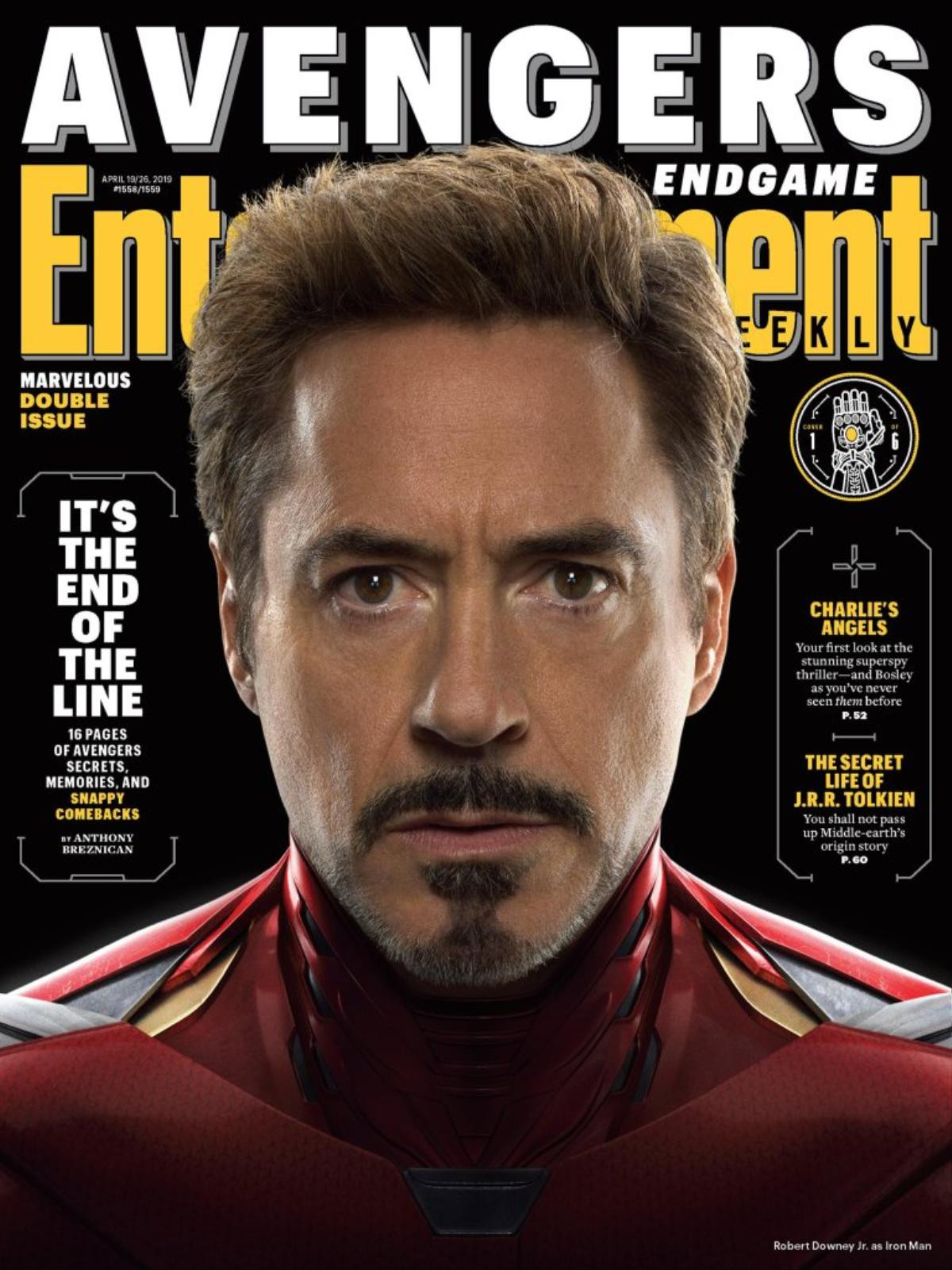 Entertainment Weekly tung 6 ảnh bìa tạp chí cho 'Avengers: Endgame', fan soi ra điềm báo cái chết của Captain America Ảnh 1