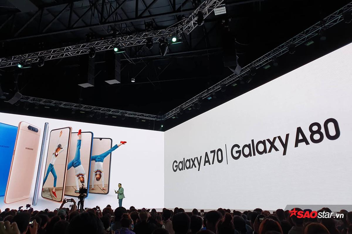 Samsung trình làng Galaxy A80 với camera xoay trượt 180 độ có một không hai Ảnh 2