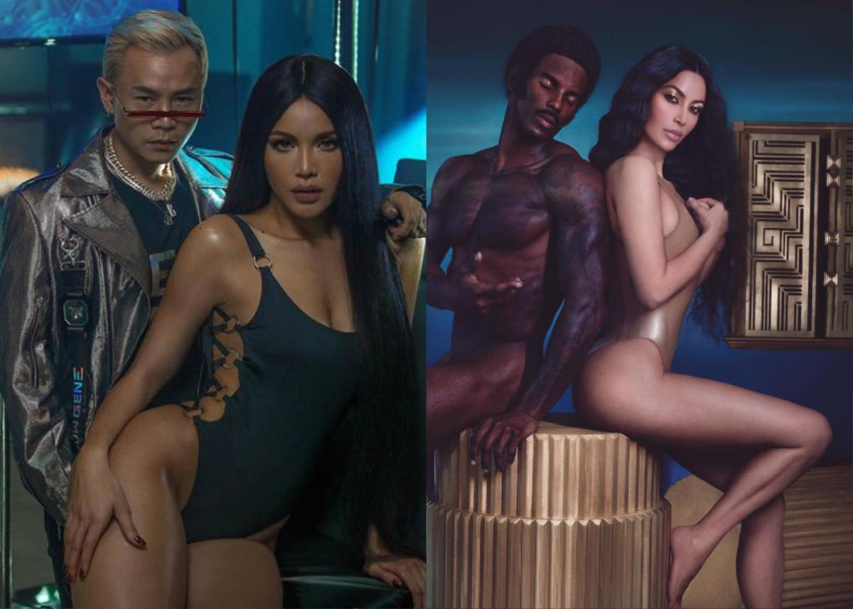 Đâu chỉ Kim Kardashian, Angelina Jolie hay Lan Khuê, Minh Tú còn 'cosplay' bài bản mỹ nhân đô con này Ảnh 4