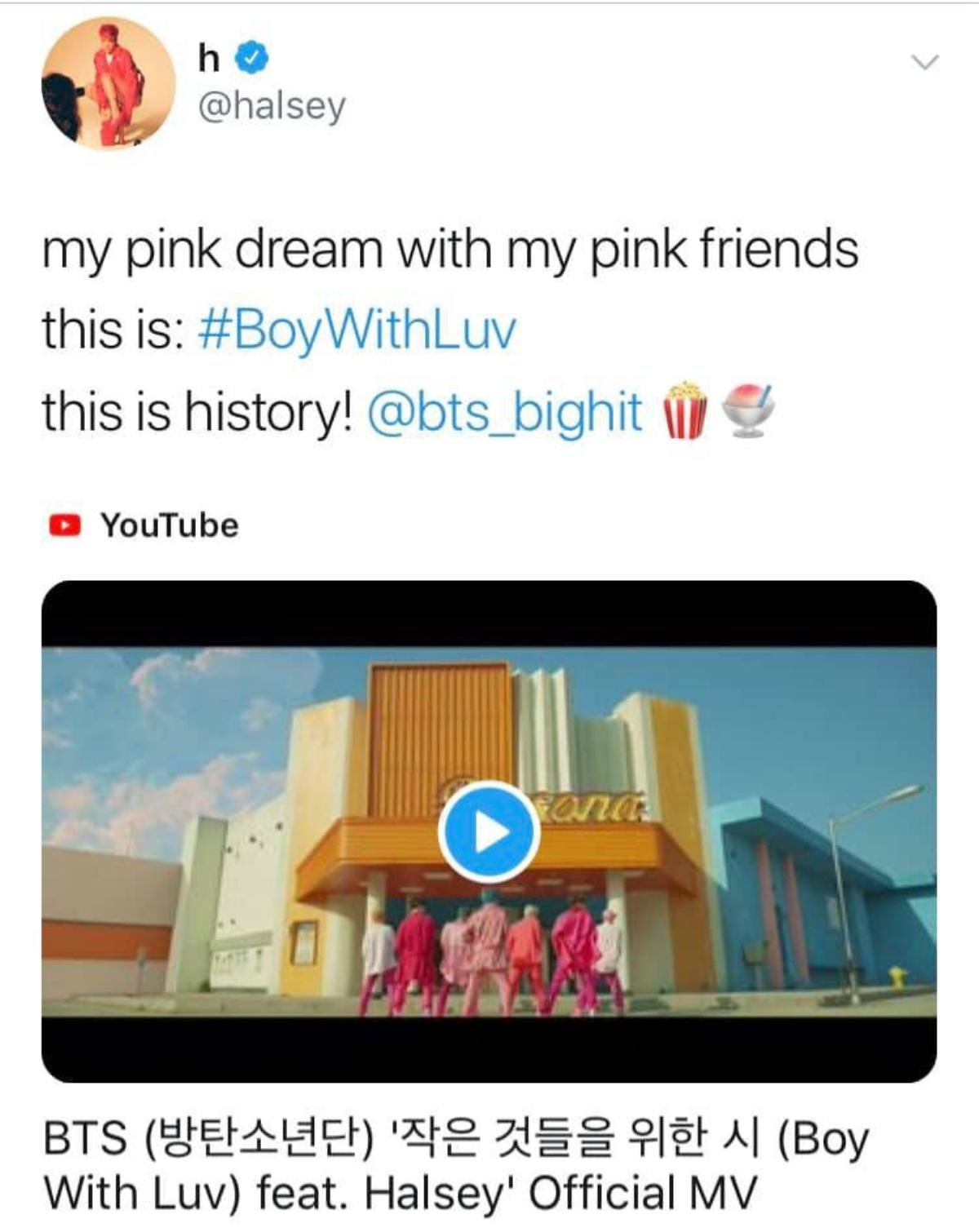 Loạt sao Hàn phát cuồng, chia sẻ điên đảo ca khúc mới 'Boy With Luv' của BTS Ảnh 10