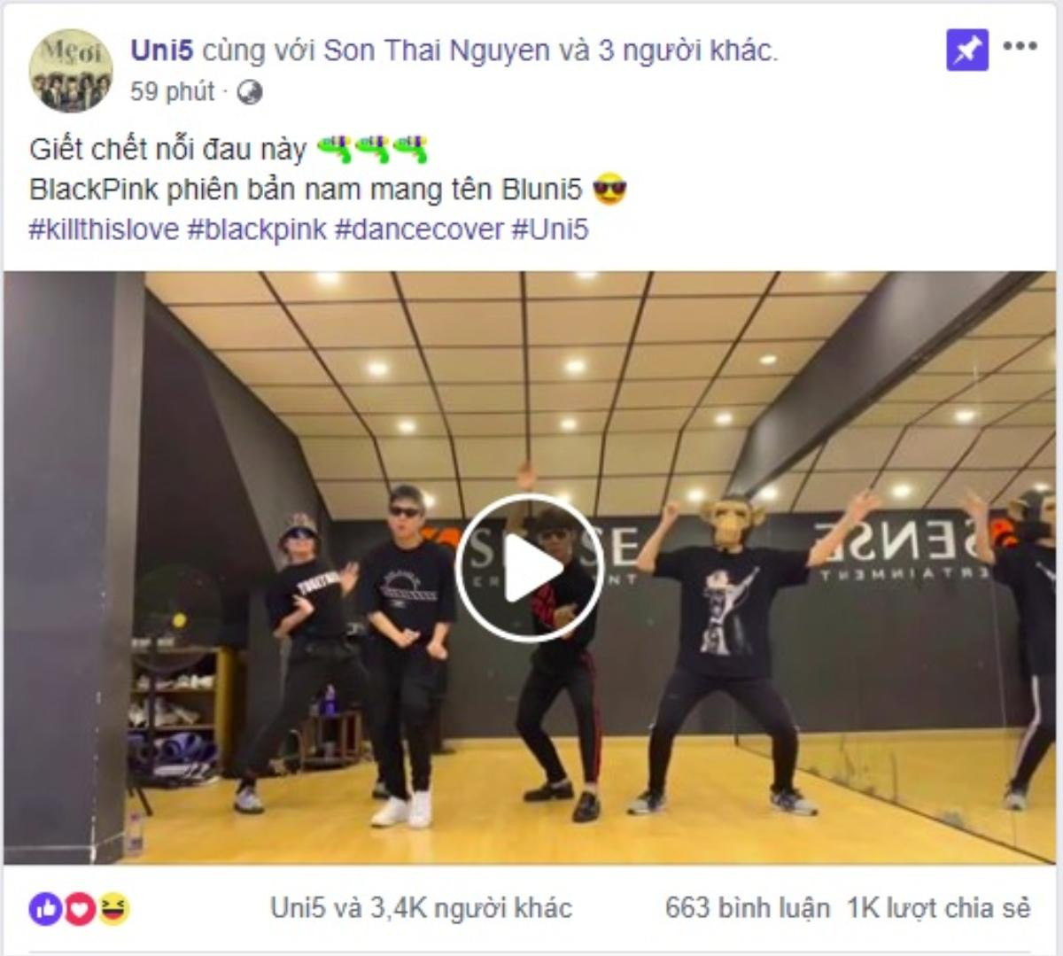 Dance cover 'Kill This Love' (BlackPink), Uni5 khiến fan 'ngã ngửa': 'Cứ nghĩ các anh ngầu lắm!' Ảnh 1