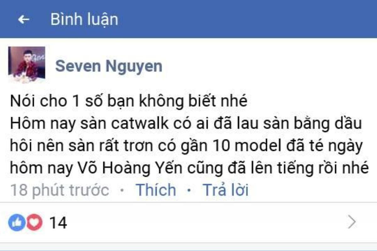 VIFW gây bức xúc vì lau sàn catwalk bằng dầu hôi khiến hàng chục người mẫu ngã sấp mặt Ảnh 4