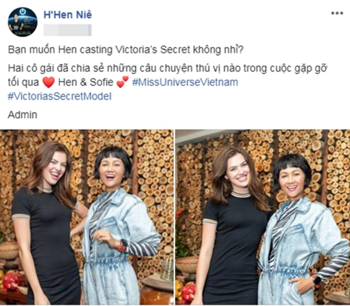 H'Hen Niê tung tăng cùng 'thiên thần'  Sofie, 'thả thính' casting Victoria's Secret Show? Ảnh 4