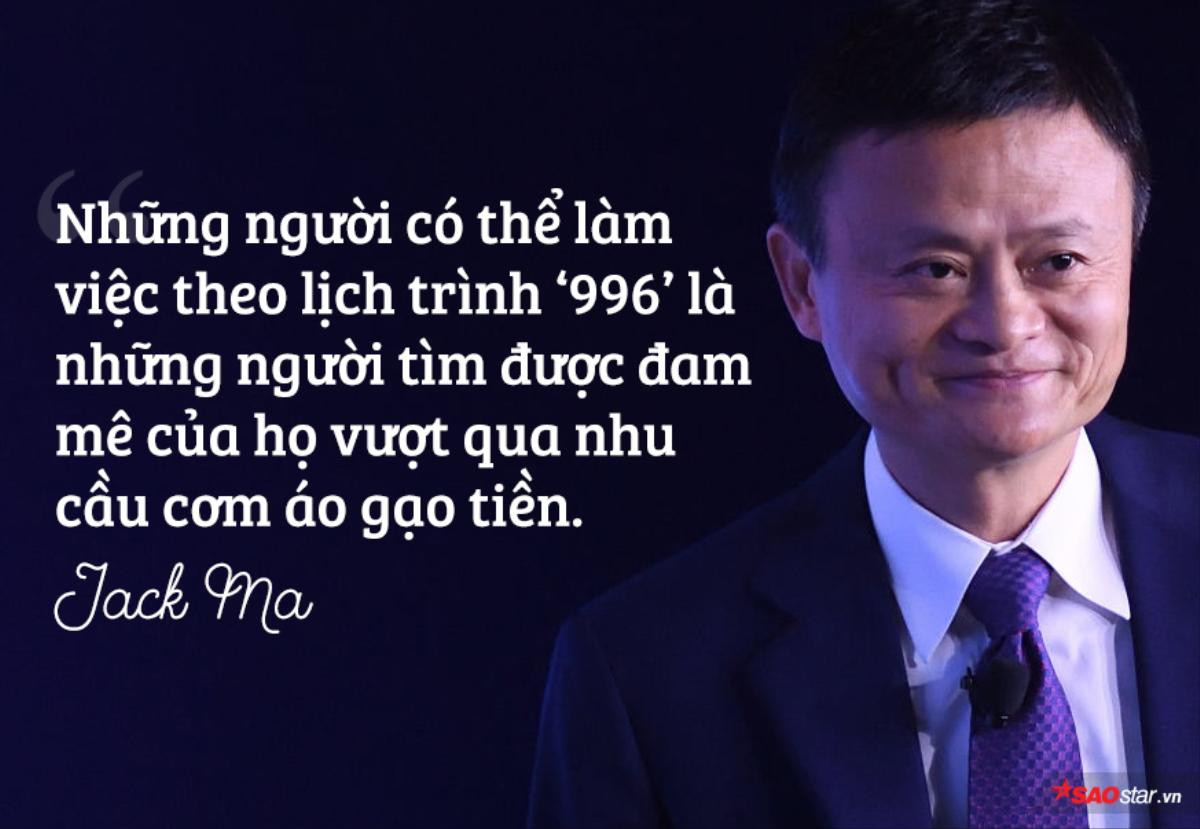 Tỷ phú Jack Ma: Làm việc 12 tiếng mỗi ngày, 6 ngày mỗi tuần mới là đam mê Ảnh 1