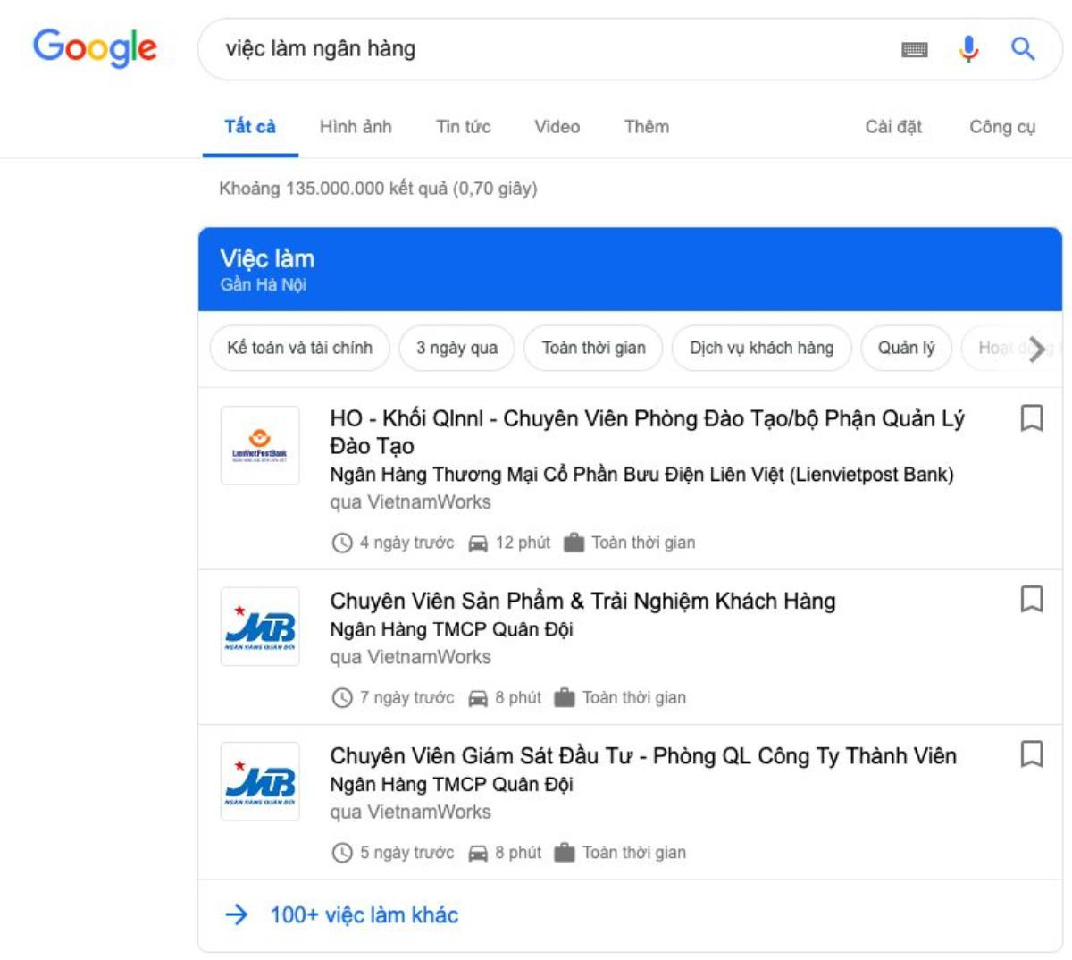 Google vừa có thêm tính năng tìm kiếm việc làm tại Việt Nam, ai không biết sẽ rất tiếc Ảnh 1