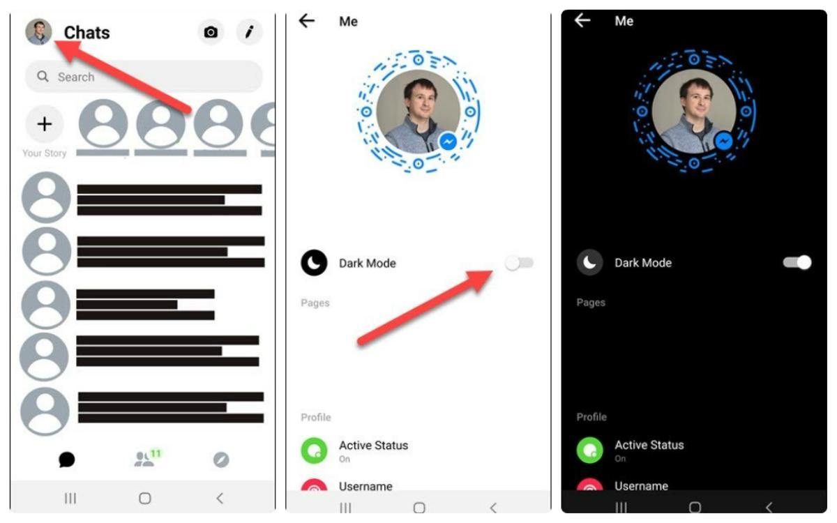 Facebook Messenger chính thức ra mắt tính năng Dark Mode, đây là cách để bạn kích hoạt mà không nhờ tới emoji Ảnh 2