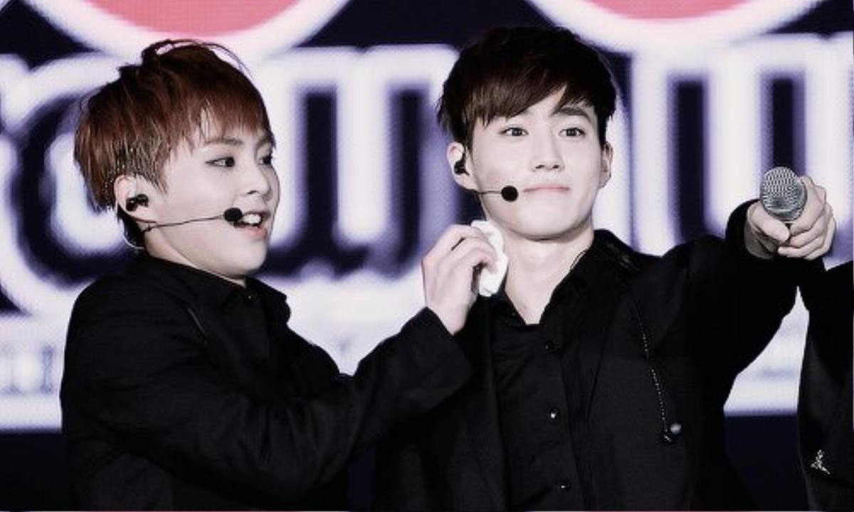 Xiumin nổi da gà khi nghe thầy bói nói điều này về trưởng nhóm EXO, Suho Ảnh 3