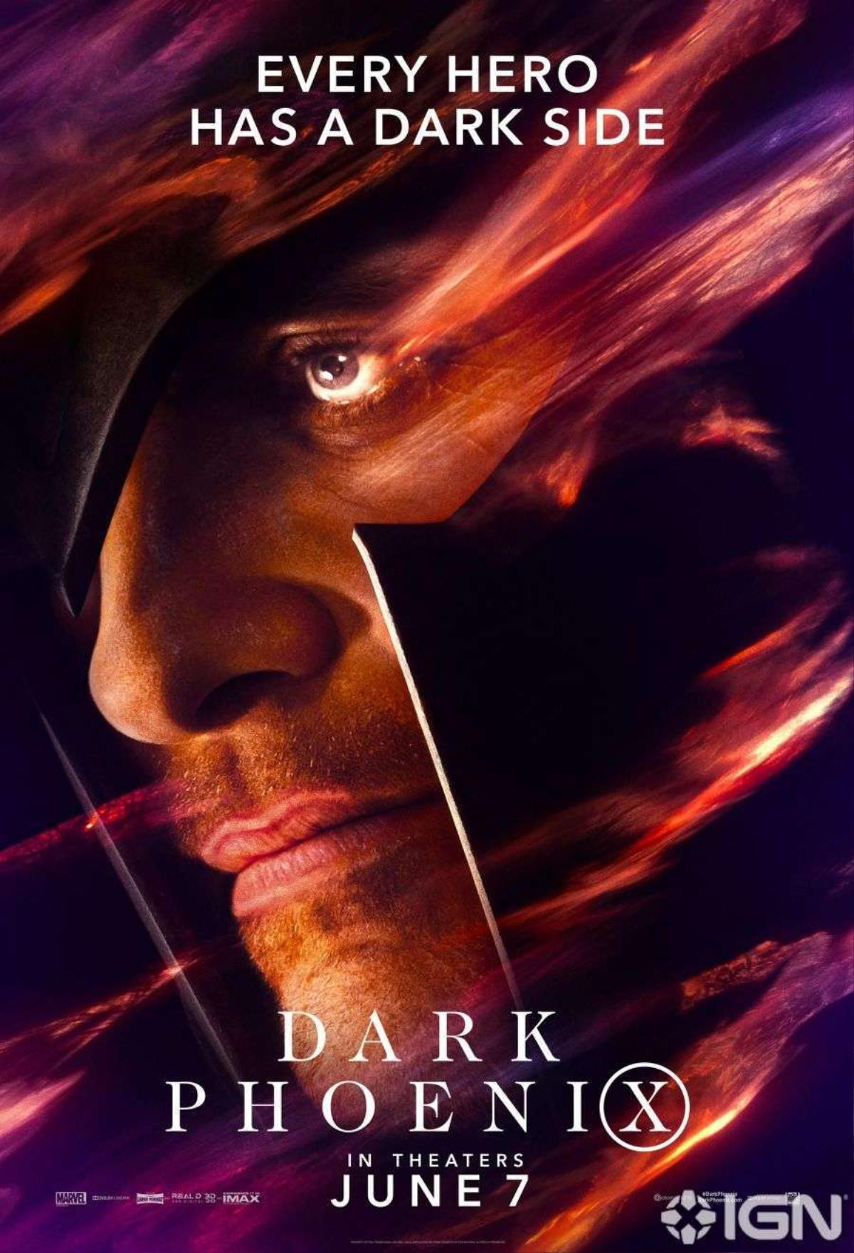 X-Men: Dark Phoenix công bố loạt poster nhân vật, vai diễn của Jessica Chastain vẫn giữ kín tên Ảnh 3