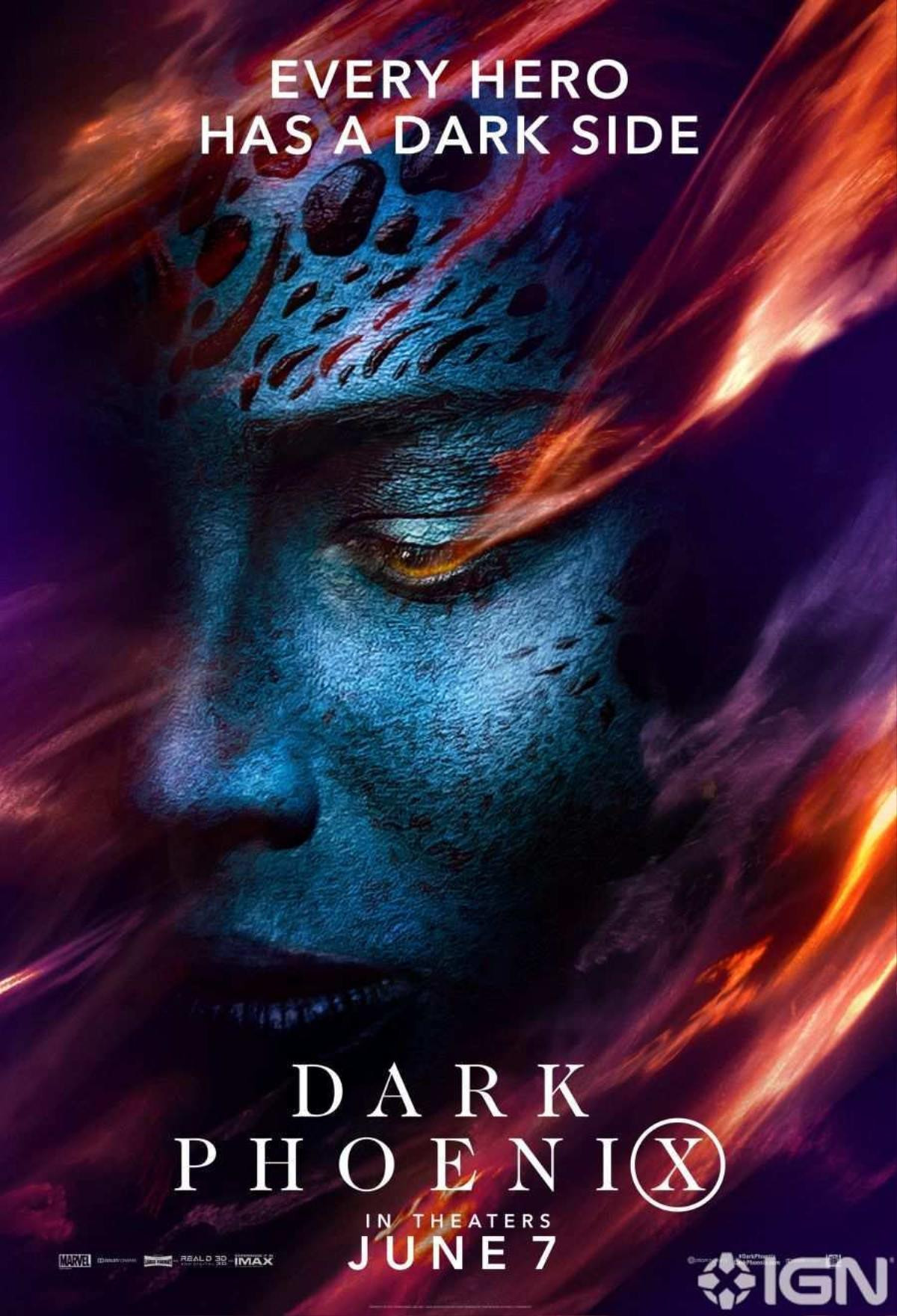 X-Men: Dark Phoenix công bố loạt poster nhân vật, vai diễn của Jessica Chastain vẫn giữ kín tên Ảnh 5