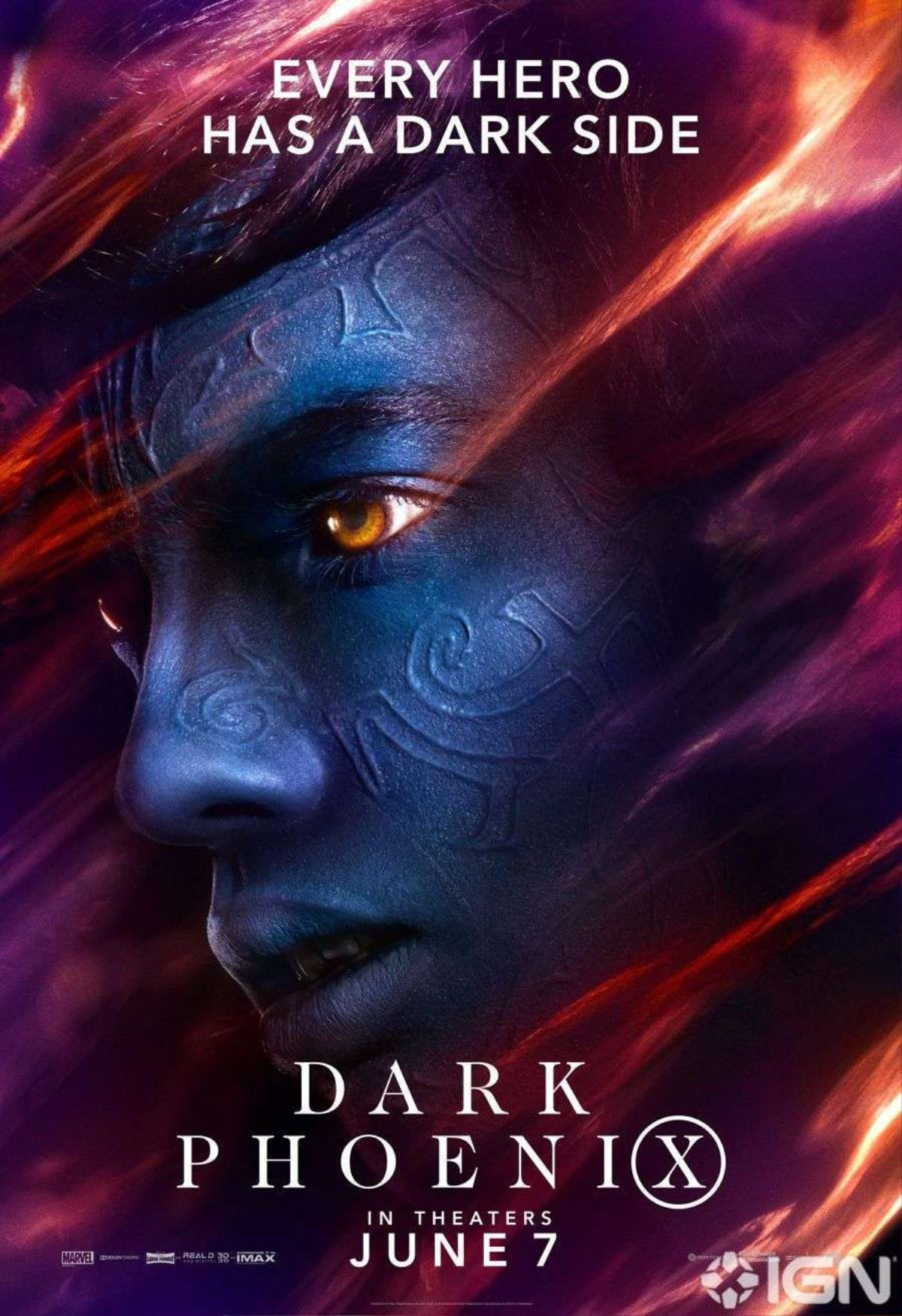 X-Men: Dark Phoenix công bố loạt poster nhân vật, vai diễn của Jessica Chastain vẫn giữ kín tên Ảnh 4