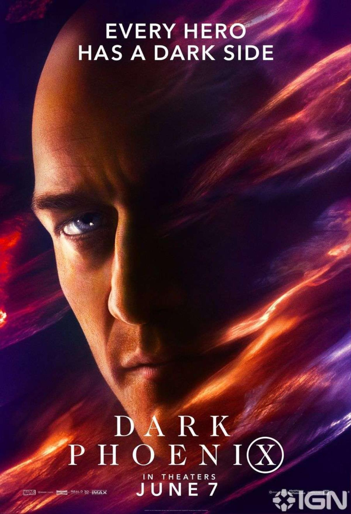 X-Men: Dark Phoenix công bố loạt poster nhân vật, vai diễn của Jessica Chastain vẫn giữ kín tên Ảnh 2