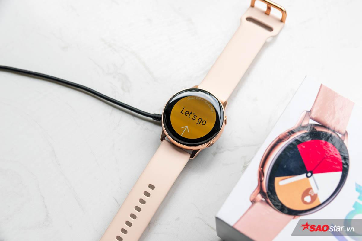 Mở hộp Samsung Galaxy Watch Active: Thiết kế đẹp mắt, trang bị nhiều tính năng thông minh! Ảnh 10