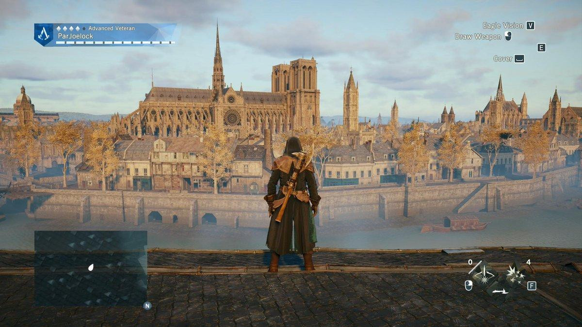 Tựa game Assassin's Creed: Unity bất ngờ được tặng miễn phí để mọi người có thể chiêm ngưỡng Nhà thờ Đức Bà Paris Ảnh 9