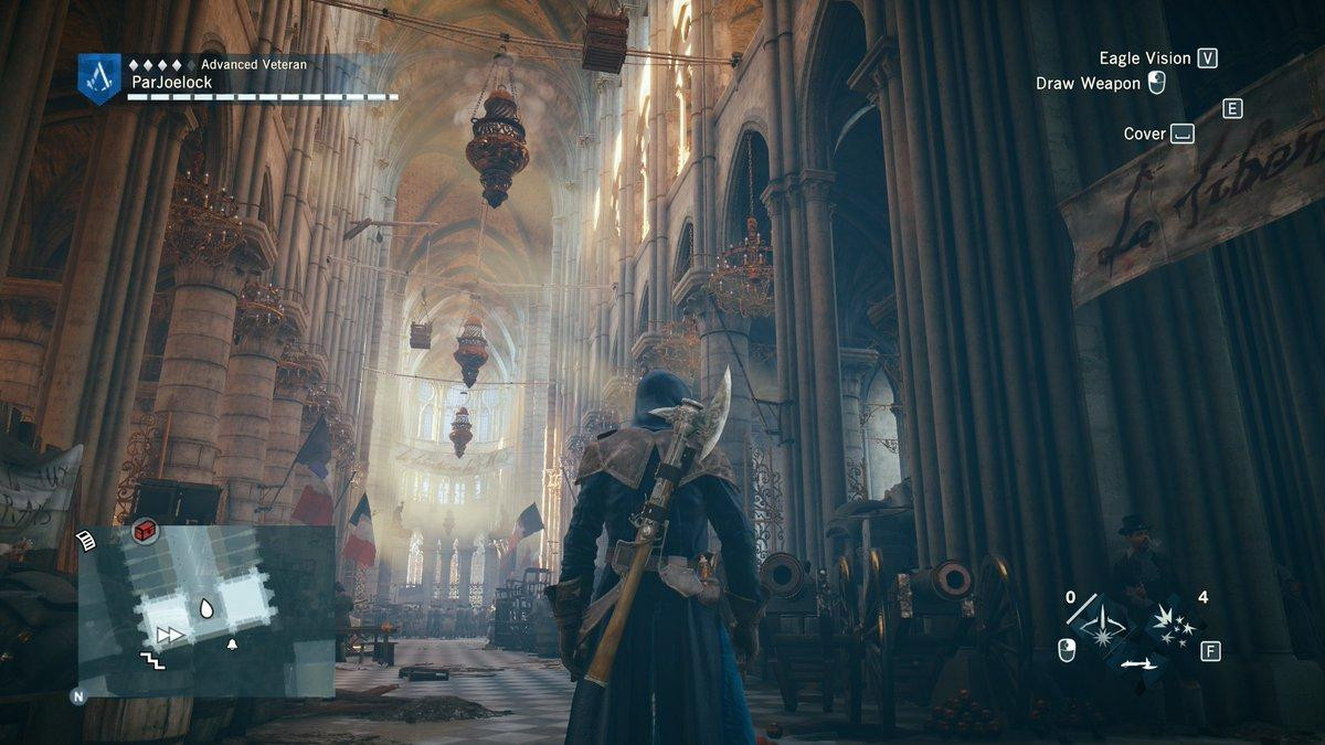 Tựa game Assassin's Creed: Unity bất ngờ được tặng miễn phí để mọi người có thể chiêm ngưỡng Nhà thờ Đức Bà Paris Ảnh 7