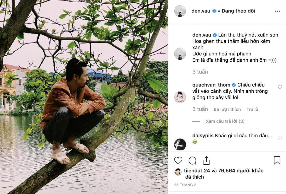 Có ai dùng Instagram như Đen Vâu, hết khoe 'giống lúa mới' lại đăng tìm mua… áo thun Ảnh 5