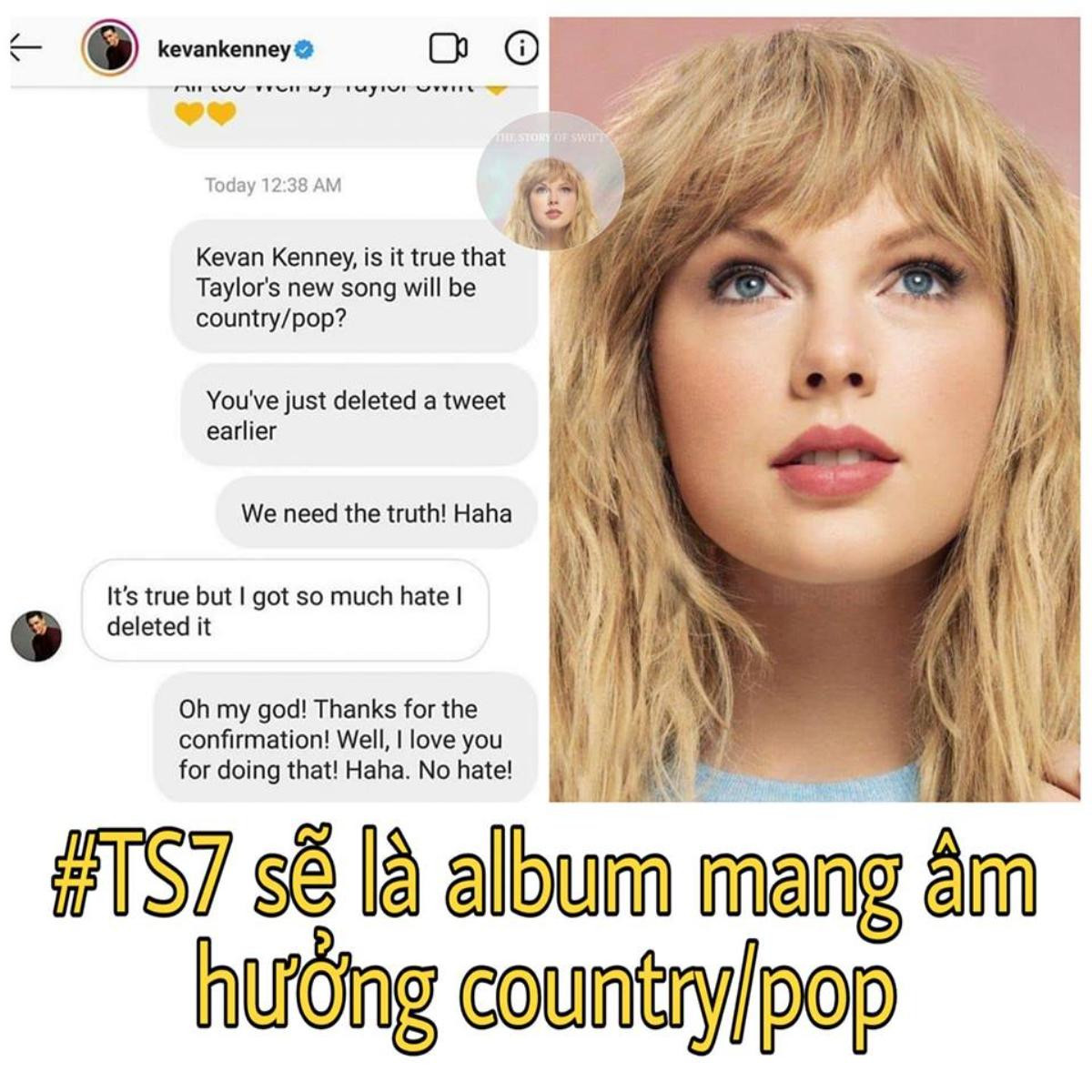 'The old Taylor' chính thức trở lại: TS7 sẽ là một album nhạc đồng quê kết hợp pop? Ảnh 2