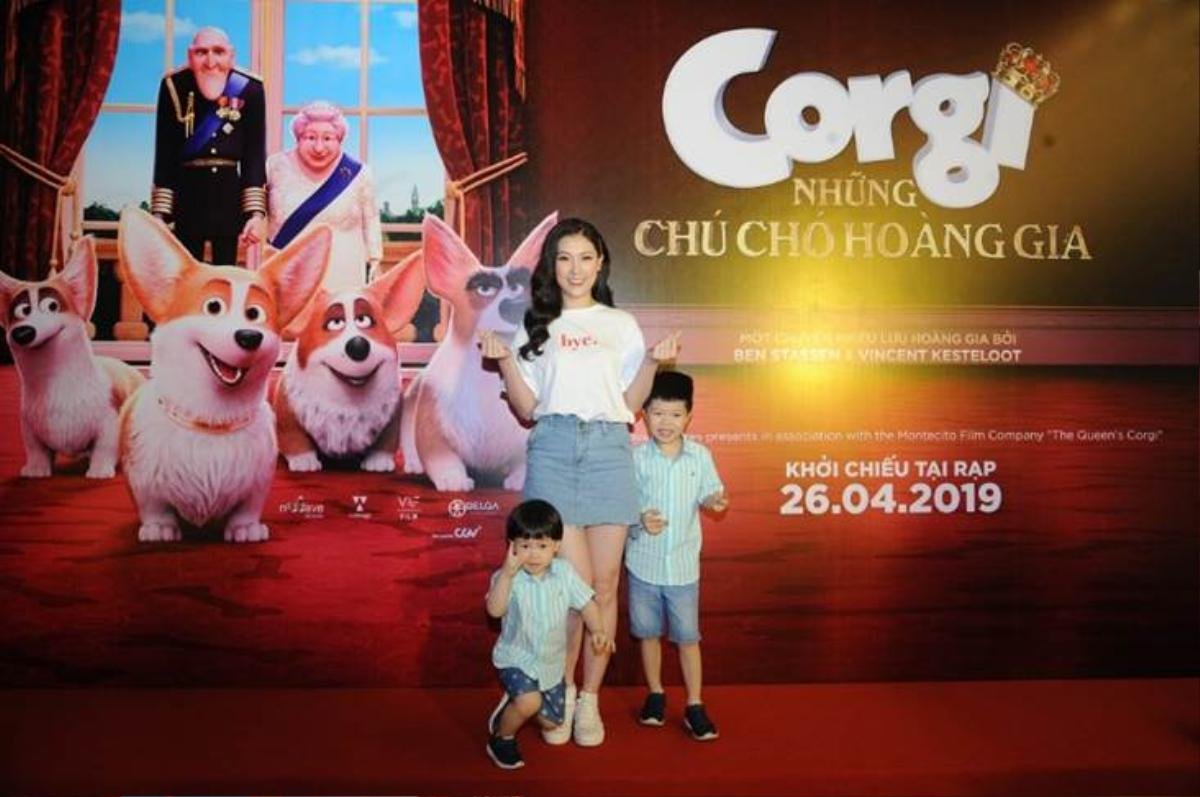 Gia đình Đăng Khôi, Thúy Hạnh, Hoàng Bách mê mệt đàn chó hoàng gia Corgi Ảnh 11