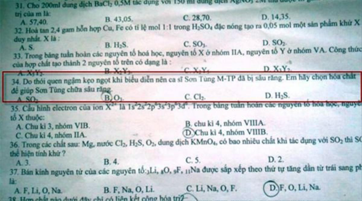 Mỹ Tâm - Sơn Tùng - B-Ray cùng loạt hit xuất hiện trên đề thi: Bạn có khả năng 'vượt ải'? Ảnh 3