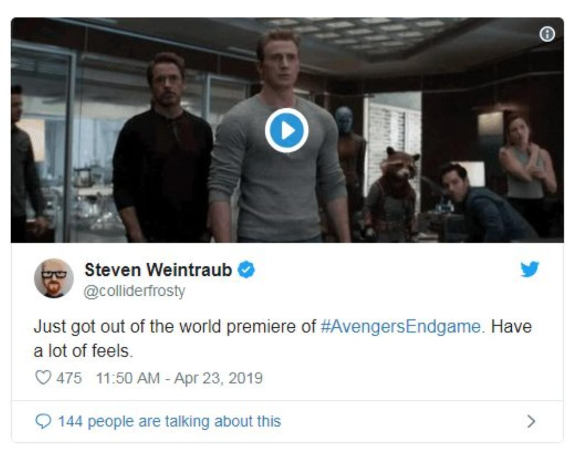 Phản ứng của những khán giả đầu tiên xem 'Avengers: Endgame': Thiên anh hùng ca, khóc cười liên tục và đầy ắp fan-service Ảnh 7