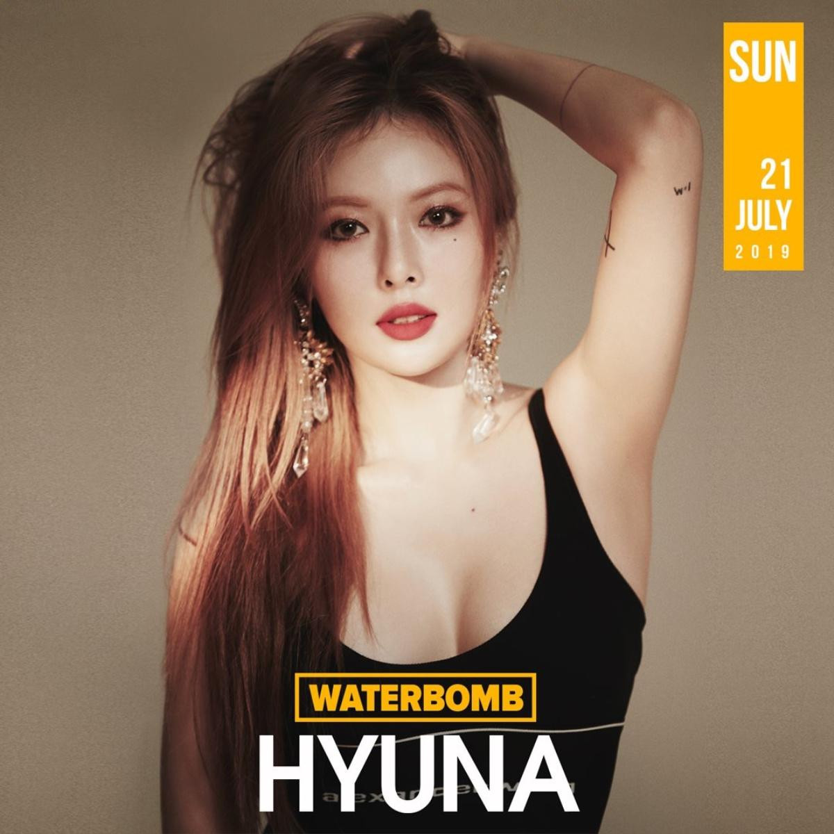 HyunA xác nhận tham dự WaterBomb 2019, 'nữ hoàng quyến rũ' sắp sửa quay lại và 'đốt cháy' mùa hè rồi đây! Ảnh 2