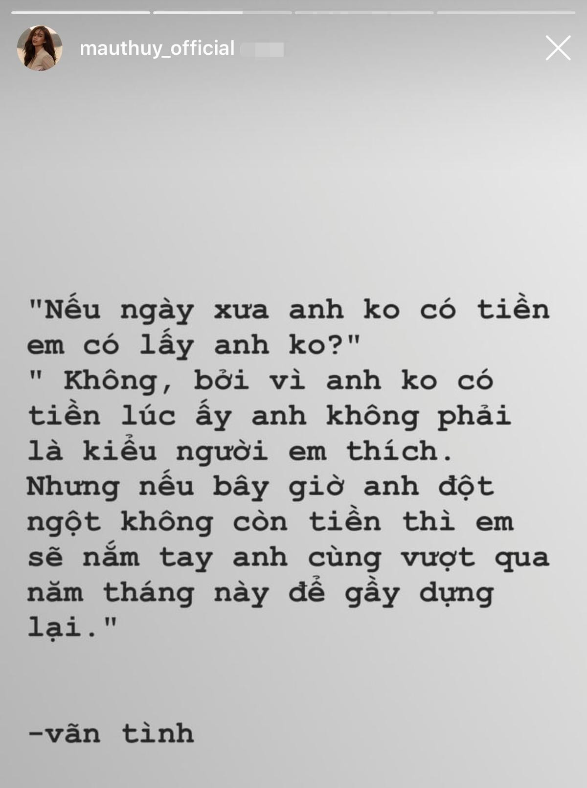 Khoe ảnh 'khoá môi ngọt ngào' cùng người yêu, Mâu Thuỷ khiến fan bắt đầu 'lo sốt vó' vì định kiến luật bất thành văn này! Ảnh 2