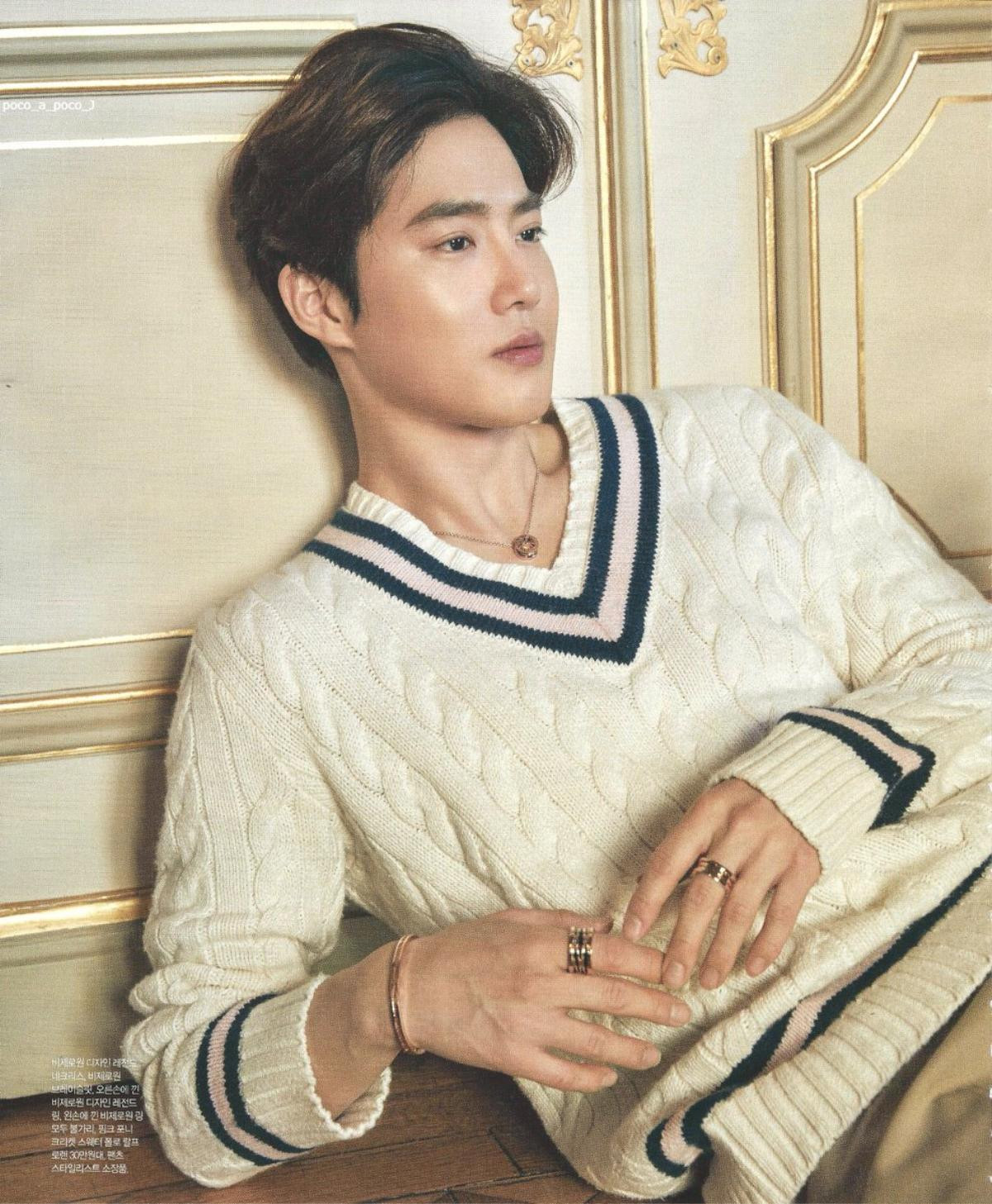 Suho (EXO) nói về sự nổi tiếng của K-POP cũng như ngạc nhiên khi được các EXOL 'tặng quà' Ảnh 3