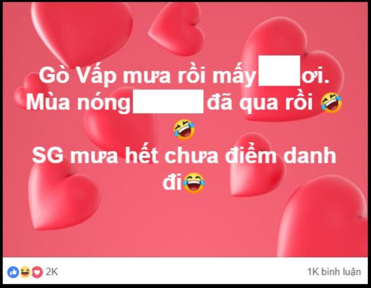 Hôm qua còn lai rai, hôm nay đã có mưa toàn diện rộng trên khắp Sài Gòn! Ảnh 1