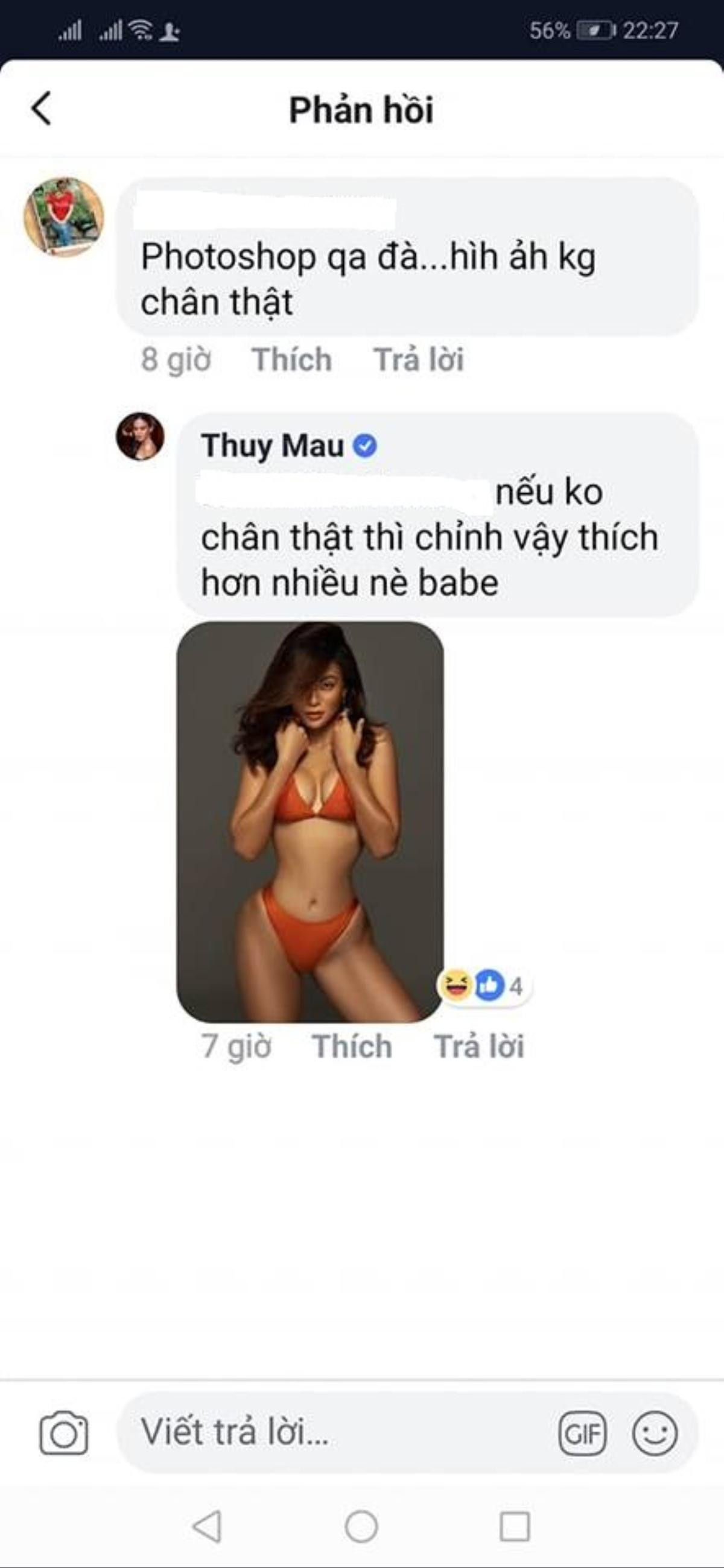 Bị chê photoshop 'nát chuột', Mâu Thủy đáp trả cực gắt, nhưng đây mới là điều khiến fan đổ dồn về cô Ảnh 2