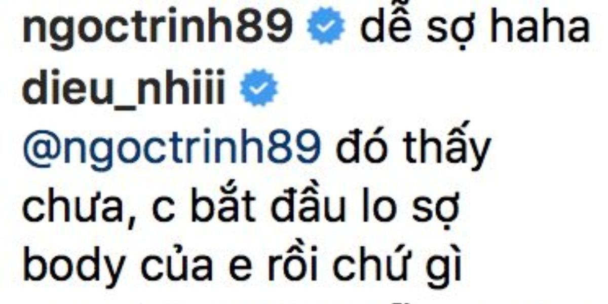 Đăng câu quote trải lòng, Diệu Nhi bất ngờ 'đe doạ' Ngọc Trinh về vòng eo số 56? Ảnh 2