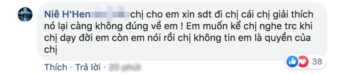 Lần đầu 'khẩu chiến' với netizen, H'Hen Niê… xin cả số điện thoại để 'làm ra lẽ' tới cùng! Ảnh 6