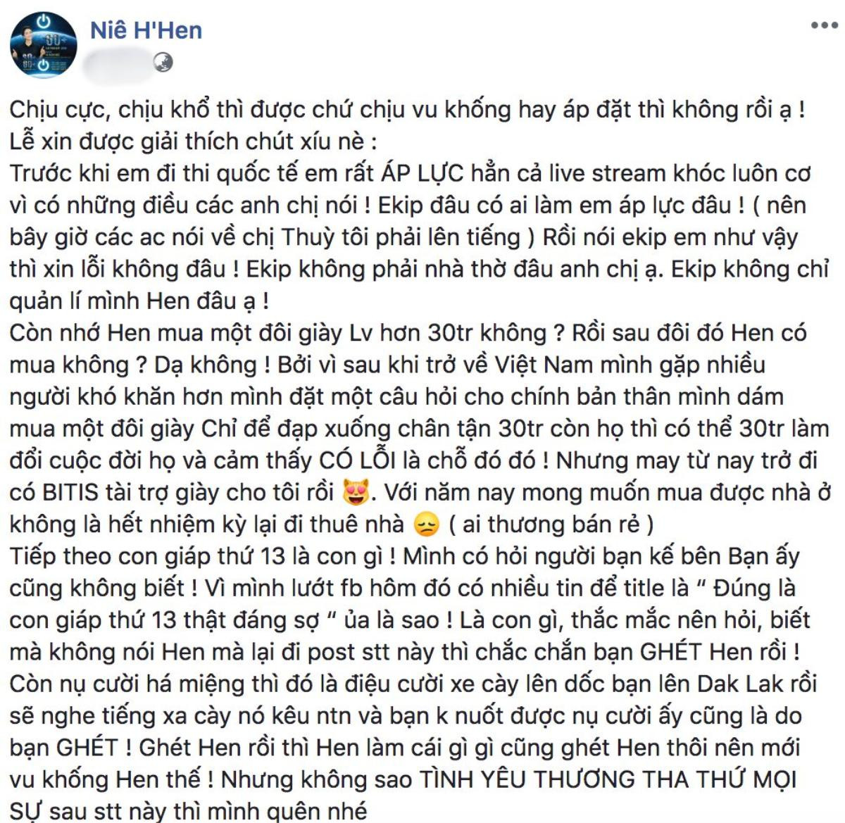 Lần đầu 'khẩu chiến' với netizen, H'Hen Niê… xin cả số điện thoại để 'làm ra lẽ' tới cùng! Ảnh 1