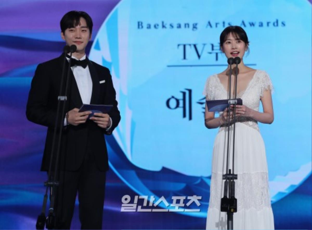 Sân khấu 'Baeksang 2019': Ha Ji Won khoe vòng 1 khủng, Ong Seong Woo - Park Hyung Sik bảnh trai Ảnh 12