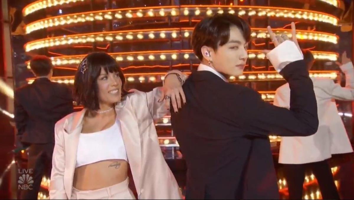 Billboard Music Awards 2019: Lập 'cú đúp' giải thưởng, BTS bắt tay Halsey mang đến sân khấu không thể trọn vẹn hơn Ảnh 6